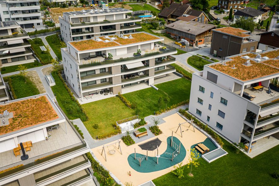 AmstutzGartenbau, Grossbaustelle, Projekt, Gartenbau