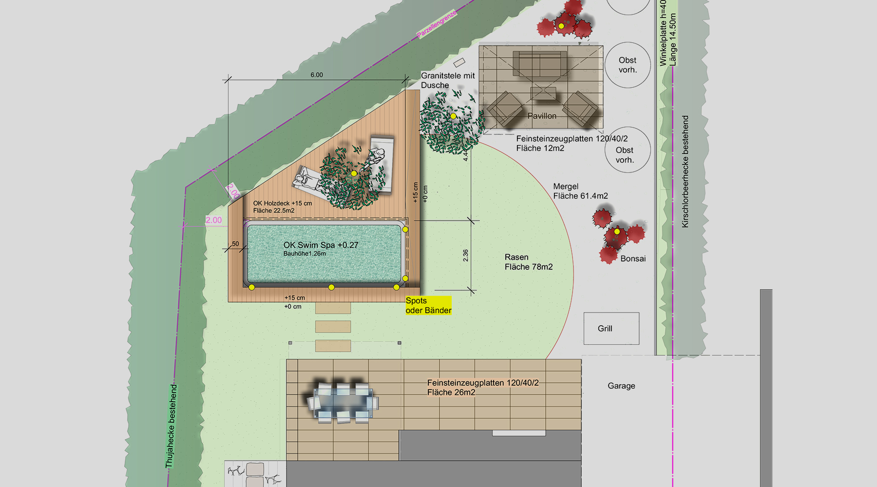 Amstutz Gartenbau, Gartenplanung, Gartenumänderung 