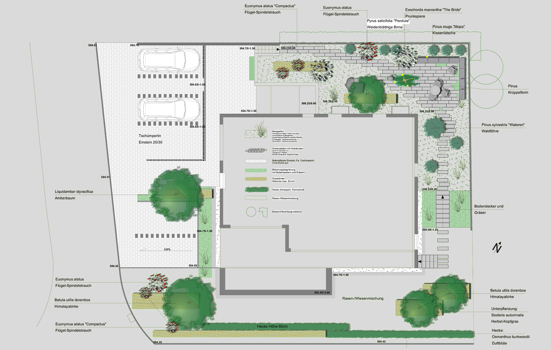 Amstutz Gartenbau, Gartenplanung, Neuanlagen 